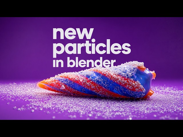 I made a better particle system for blender