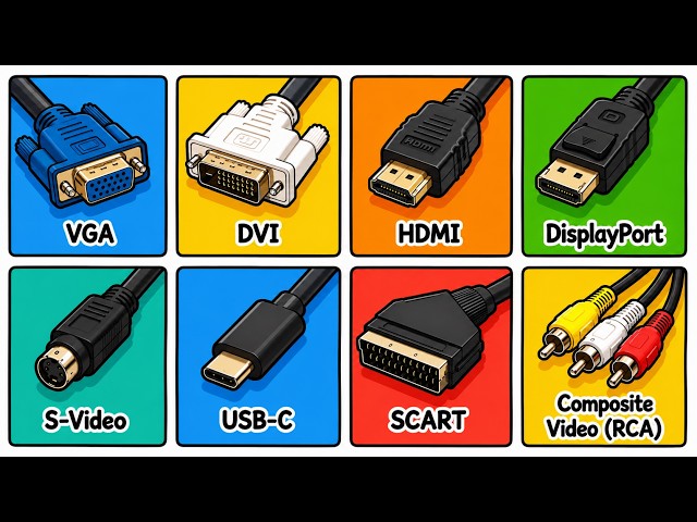 Every Hidden Advantage of Display Port Types Explained!