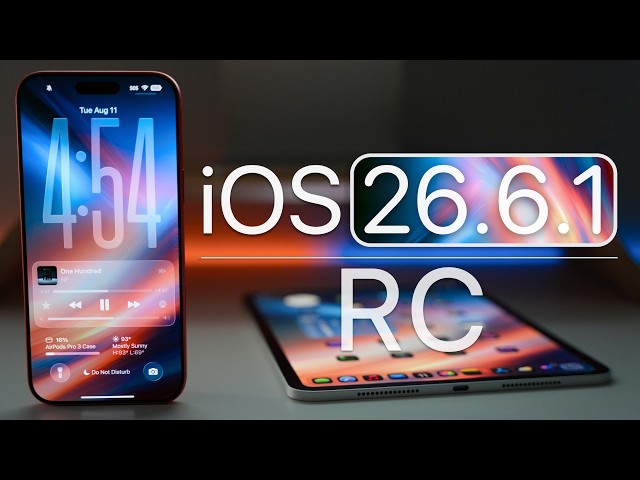 iOS 26.6.1 RC is Out! - What's New?