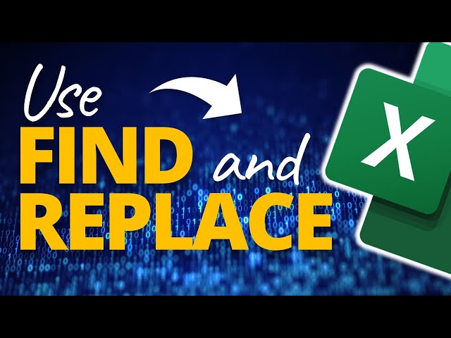 How to Use FIND and REPLACE in Excel 🧑‍💻 [EXCEL TIPS🔥]