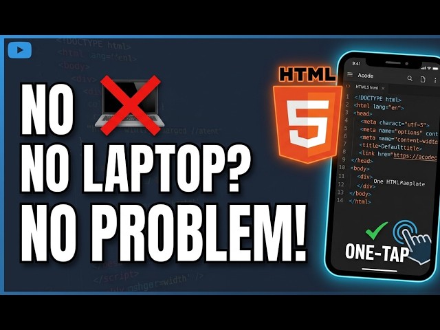 Learn HTML Basics in 9 minutes 