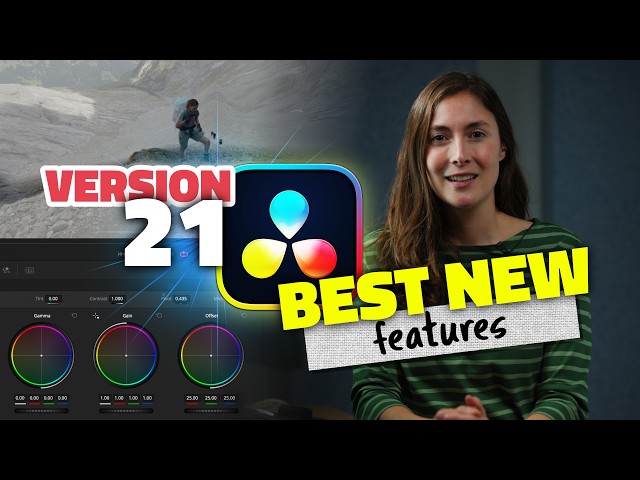 The BEST NEW Features - DaVinci Resolve 21 BETA - NAB 2026 Blackmagic Design