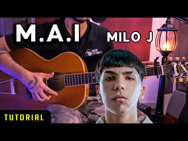MILO J's "M.A.I" Guitar Tutorial (FREE PDF + ARPEGGIOS)