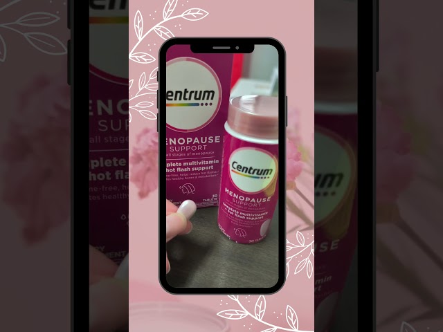 Centrum Menopause support #vitamins #menopause #laopinionathenasvalerio