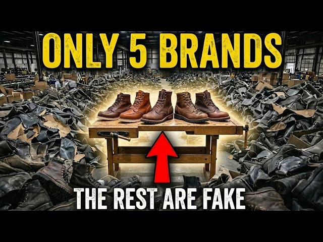 The Only 5 Boot Brands Still Using Real Leather (Everyone Else Is Faking It)