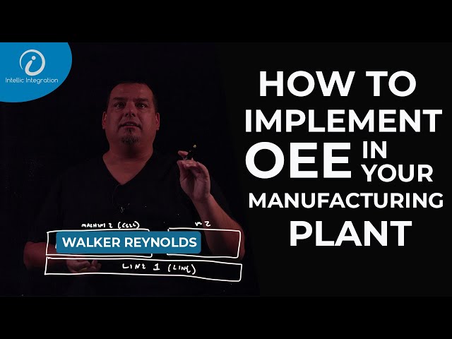 How to implement OEE in your manufacturing plant