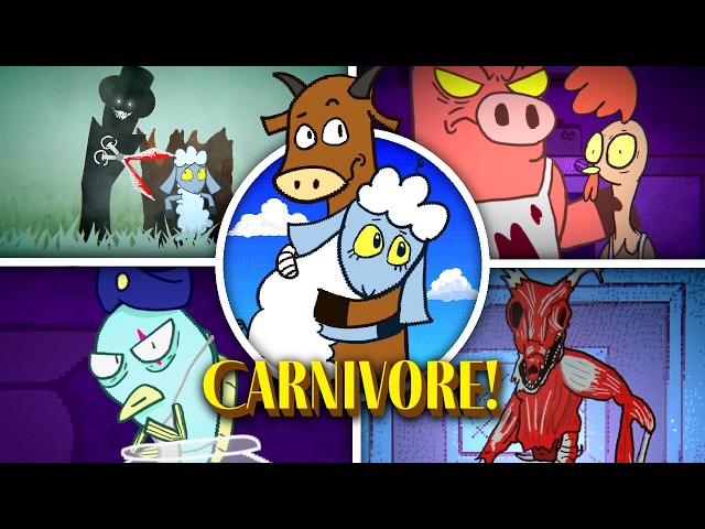 Carnivore - ALL Endings + ALL Choises & 100% Full GAME Walkthrough (Showcase)