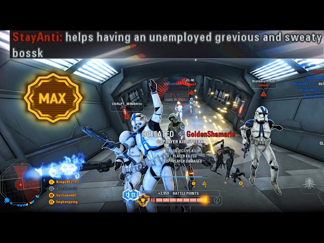 LOBBY of TOXIC TRYHARDS get HUMBLED | Supremacy | Star Wars Battlefront 2