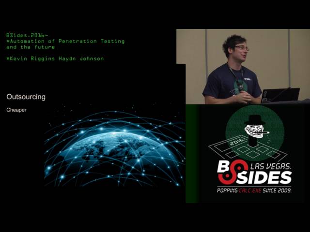 Automation of Penetration Testing and the future - Haydn Johnson (Kevin Riggins)