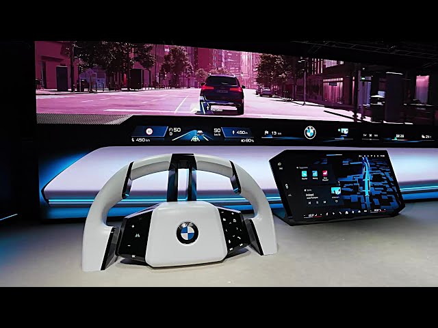BMW Panoramic iDrive: is the new BMW X operating system, which acts as the intelligence centre