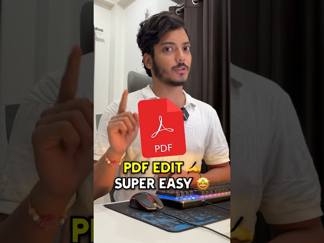 Every Tool Available To Edit PDF 🤯🔥✅ #pc #shorts #pdf