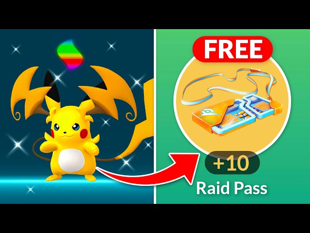 The FREE Mega Raichu Event