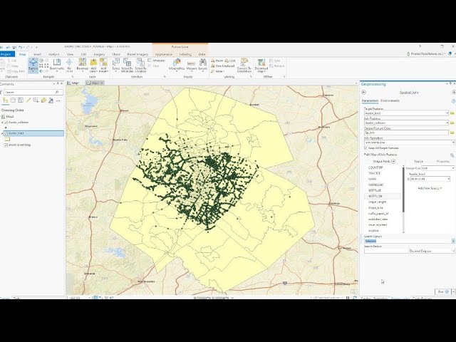 ArcGis Pro: Overlay Analysis Part 3 - Spatial Join