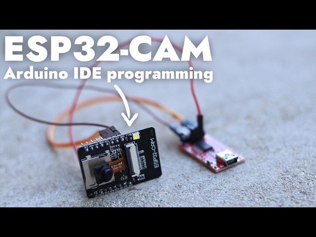 How to Program ESP32-CAM with FTDI Adapter & Arduino IDE