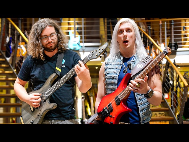 Guitar Store Employee Shocks The Crowd With This Metal Riff