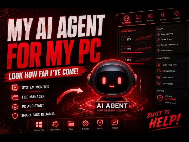 Mi agente de IA para mi PC: ¡Hasta dónde he llegado!