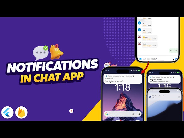 Firebase Push Notification in Flutter | Push Notification In Chat App
