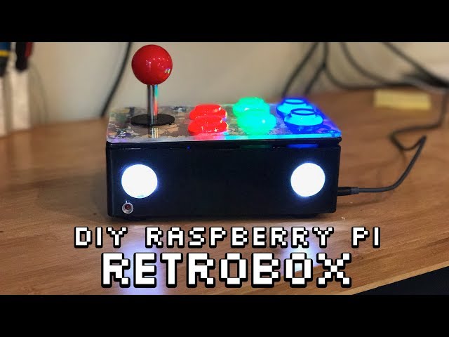 Retrobox: DIY Raspberry Pi All-On-One Arcade Joystick (Full Build Guide)