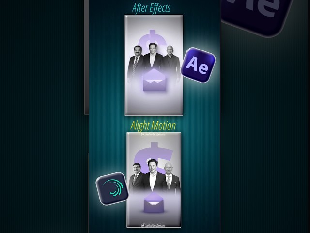 After Effects Editing on Mobile in Alight Motion #alighmotiontutorial #aftereffects #shorts #editing