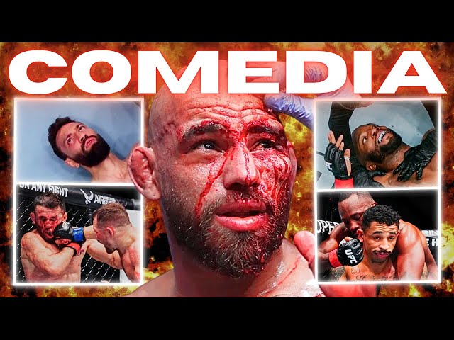 MMA KNOCKOUTS BUT THEY'RE GETTING FUNNIER EVERY TIME