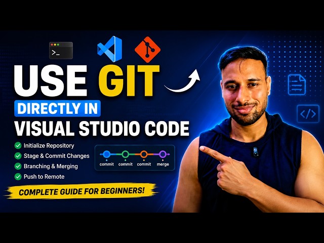 How to Use Git Directly in VS Code | Complete Beginner Tutorial