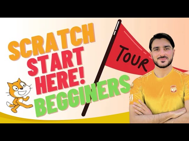 Introduction to Scratch User Interface | Lesson 2 | Pashto & English