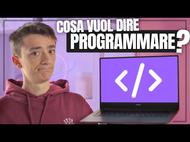 Cosa vuol dire PROGRAMMARE? Cosa sono i LINGUAGGI di PROGRAMMAZIONE?