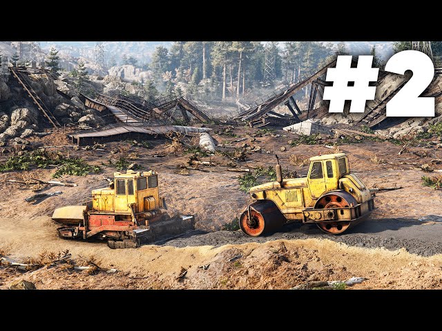 Roadcraft Gameplay Walkthrough Part 2 - MY FIRST ROAD (Aftermath)