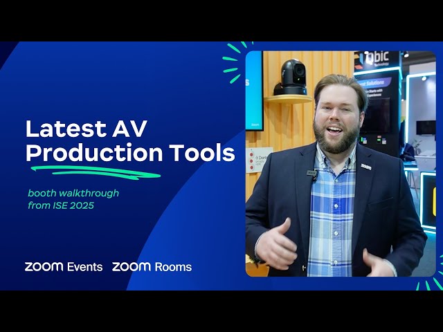 Zoom Rooms Custom AV & Production Guide: NDI, SDI, Dante & Tiles