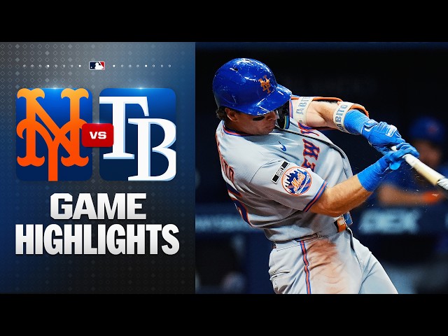 Mets vs. Rays Game Highlights (9/2/26) | MLB Highlights
