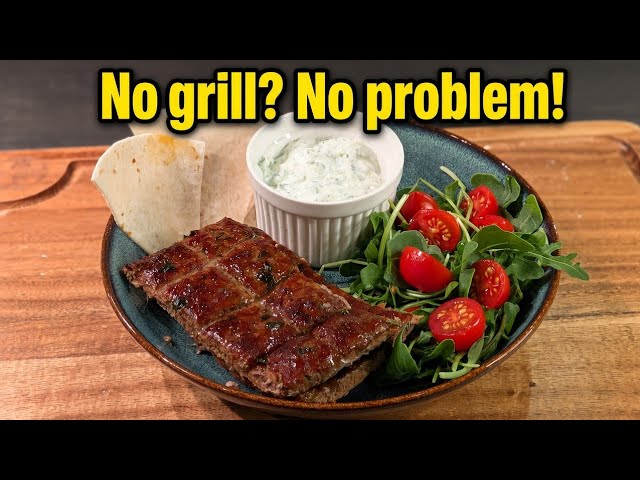 The Easiest Way to Make Kebabs Without a Grill - Beef Sheet-Pan Kofta