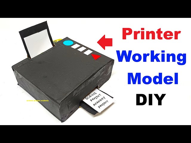 printer working model for science project exhibition syringes - computer science project academy