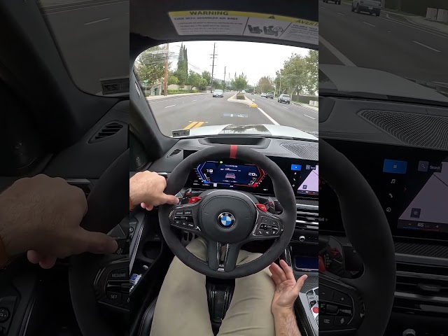 The Turn Signal Sound of the BMW M3 CS is Kinda Annoying (If You Use It)