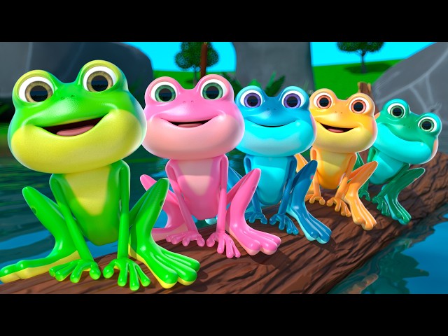 Baby Catches the Jumping Frogs! 🐸 | Lalafun Kids Songs