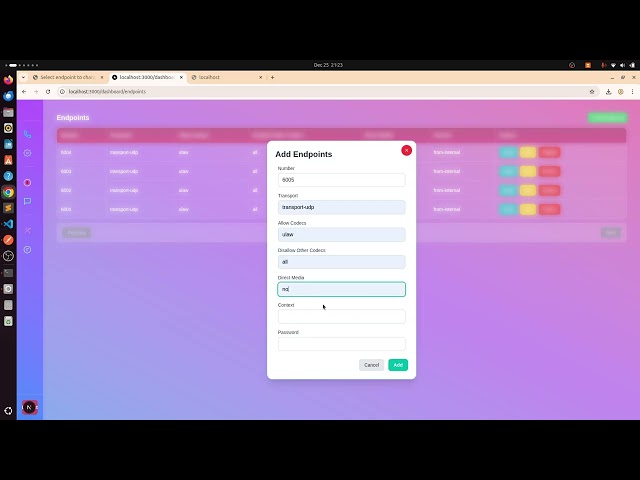 VOIP Assistant Built with Asterisk, Django, FastAPI TTS/STT, Nextjs Frontend