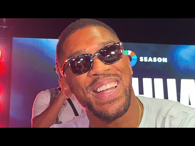 Anthony Joshua SOUNDS OFF on retiring Jake Paul & welcomes Itauma fight!