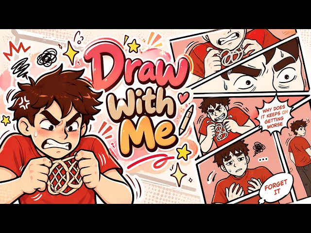 How to Draw a Comic Strip Step by Step | The Art of Letting Go | EP 1