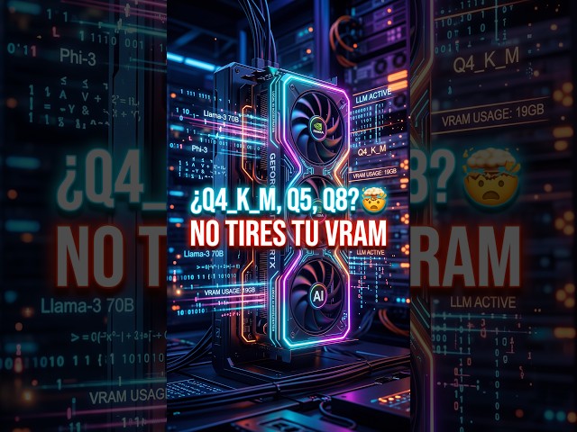 Upcoming shorts! 🤔 VRAM vs. Unified Memory, local AI quantization, LLM models.😱 #ai #vram