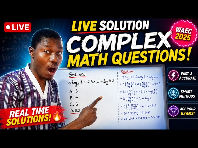 Live Solution on How To Evaluate This Simple Math Challenge 90% failed to Attempt?
