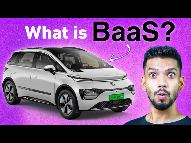 MG Windsor EV BaaS Service Explained in Hindi ⚡