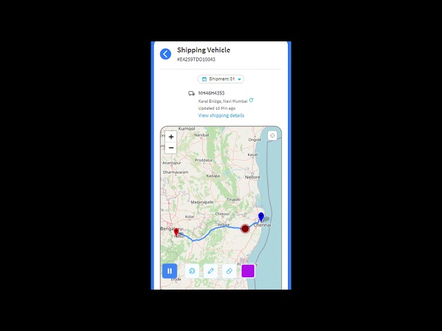 Vehicle Tracking with Google Map using ReactJS