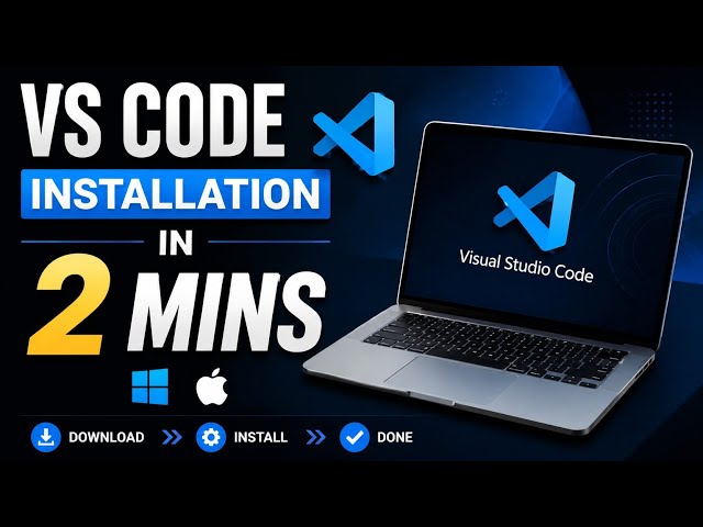 How to Download & Install Visual Studio Code (VS Code) on Windows 11 | Complete Beginner Guide 2026
