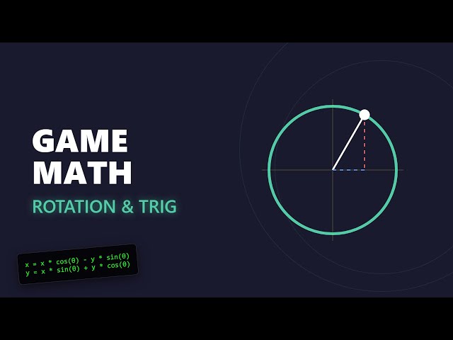 Trigonometry in Game Dev: How Rotation Matrices Work