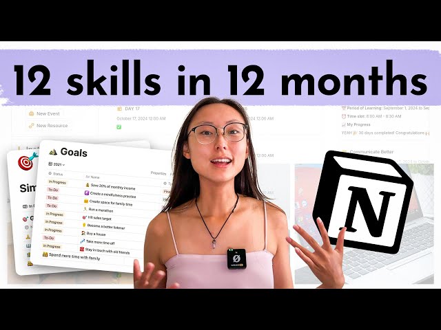 I Learned 12 NEW Skills in 12 Months - here's how