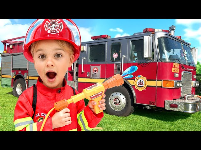 Kids learn about firefighting and helping everyone!