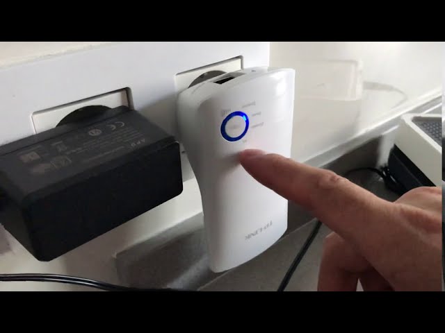 How to Install a TP-LINK Wi-Fi Repeater Extender with WPS