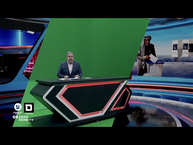 News Virtual Set Design 2025 (Unreal engine | ZeroDensity)