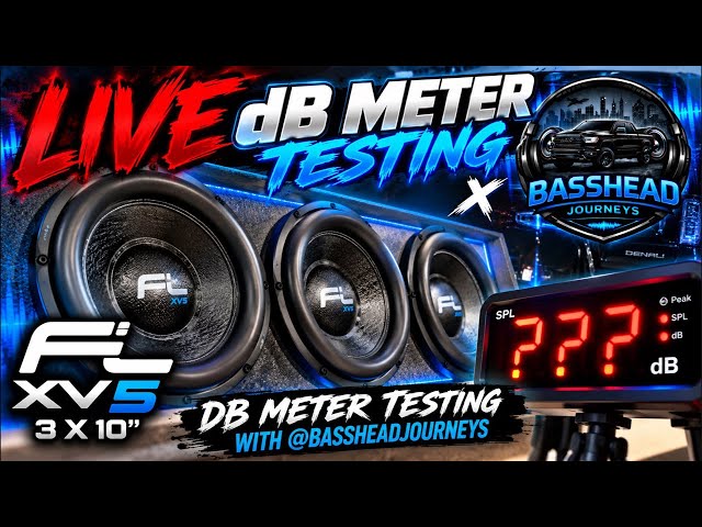 How Loud Are 3 Fi XV5 10s REALLY? 😳 LIVE dB Testing