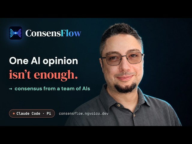 ConsensFlow: a second AI opinion inside Claude Code & Pi