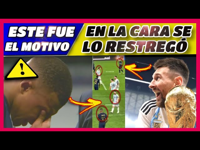 🔥¡𝙍𝙚𝙘𝙞𝙗𝙚 𝙆𝘼𝙍𝙈𝘼!🔥 𝙋𝙤𝙧 𝙀𝙨𝙩𝙚 𝙈𝙤𝙩𝙞𝙫𝙤 LEO MESSI Le RESTREGÓ EN LA CARA Su GOL A MBAPPÉ Y 𝙑𝙞𝙘𝙚𝙫𝙚𝙧𝙨𝙖 🟥